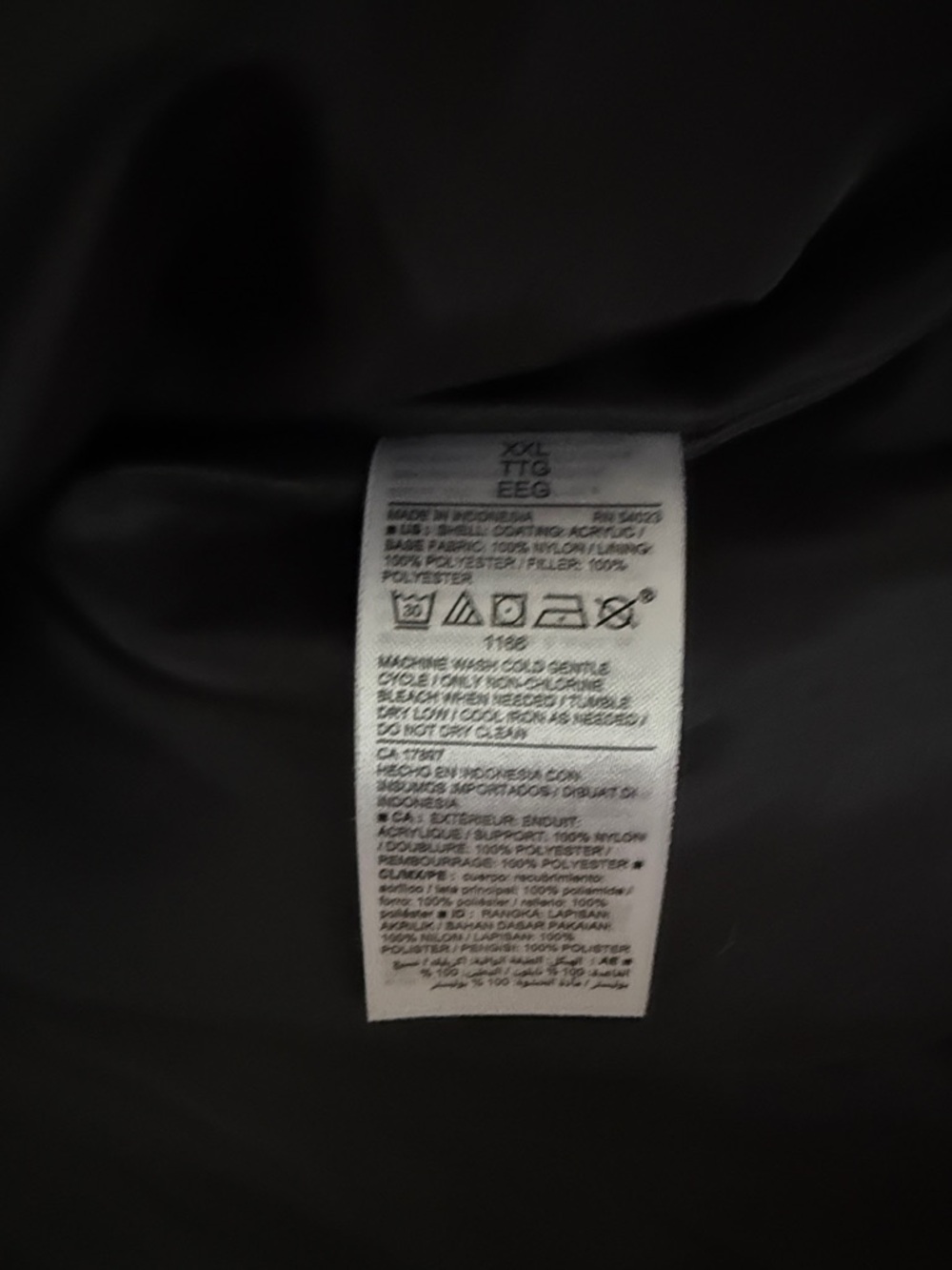 Old Navy Black Quilted Puffer Vest with Zipper Closure XXL - Picture 8 of 12